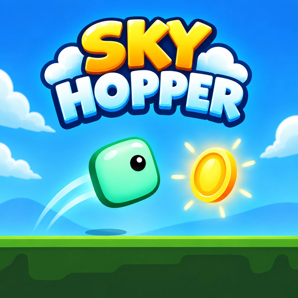 Sky Hopper — free online jump-and-run platformer game